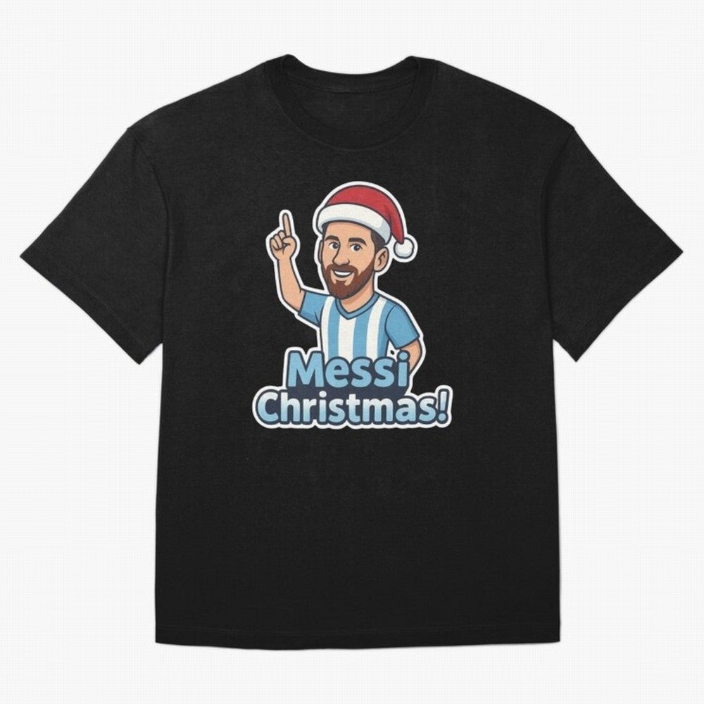 Messi Christmas! Messi Holiday cheer Essential T-Shirt Carry the Colors and Pride of Match Day Hype around FIFA World Cup 2026, Messi, CR7 and Mbappe, France, Stadium Memories, Football Loyalty, International Chants and Championship Tradition;