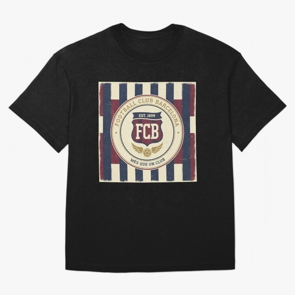 FCB Vintage - Football Fan Design Classic T-Shirt Create Global Football Passion for FIFA World Cup 2026 USA Canada Mexico, Featuring CR7, England, France and Netherlands, Tournament Hype, Historic Matchups, Family Viewing Parties and Global Sports