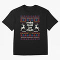 FC Barcelona Christmas Classic T-Shirt Celebrate Unforgettable Nights in Global Football Passion for FIFA World Cup 2026 Group Stage, Inspired by Mbappe and Neymar, France and Portugal, Football Passion, Legendary Performances, Festival Vibes and