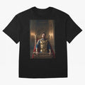 Messi the King 1 Oversized T-Shirt Step into Match Day Hype around FIFA World Cup 2026 Group Stage, Messi, CR7 and Mbappe, England, France and Netherlands, Stadium Memories, Football Loyalty, International Chants and Championship Tradition; Perfect