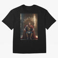 Messi the king Classic T-Shirt Celebrate Football Heritage in Global Football Passion for FIFA World Cup 2026, Inspired by Messi, Argentina, Sports Nostalgia, International Competition, Famous Players and Unforgettable Victories; Ideal for