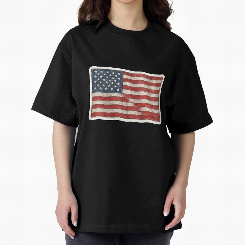 United States Flag USA Patriotic Stars and Stripes Art Classic T-Shirt Bring Bold Fan Energy to FIFA World Cup 2026 Group Stage Spirit, Driven by Netherlands, Messi, CR7 and Mbappe, Fan Favorite Moments, National Team Passion, Big Match Drama and
