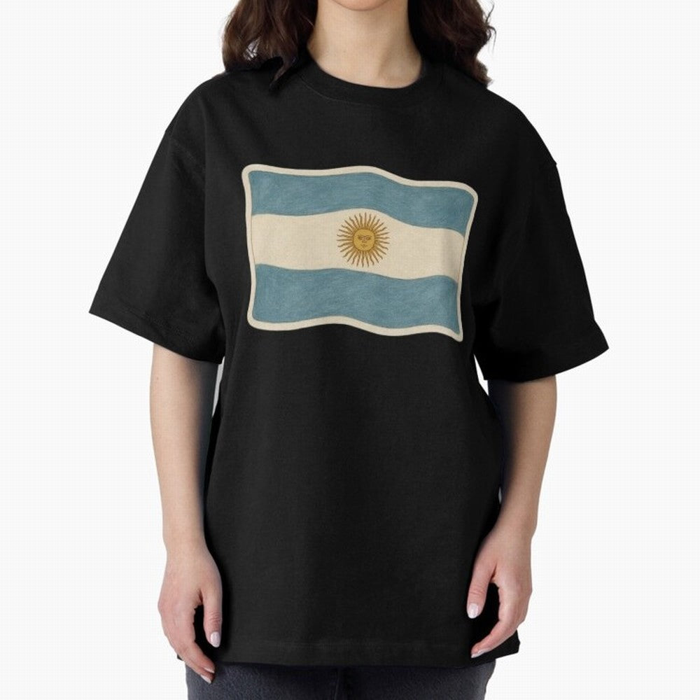 Argentina Flag Classic Sun of May National Design Classic T-Shirt Turn Football Passion into Match Day Hype around FIFA World Cup 2026, Messi, Spain, Football Passion, Legendary Performances, Festival Vibes and Supporter Community; Created for
