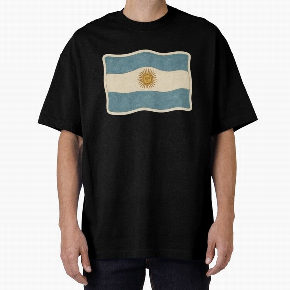 Argentina Flag Classic Sun of May National Design Classic T-Shirt Turn Football Passion into Match Day Hype around FIFA World Cup 2026, Messi, Spain, Football Passion, Legendary Performances, Festival Vibes and Supporter Community; Created for