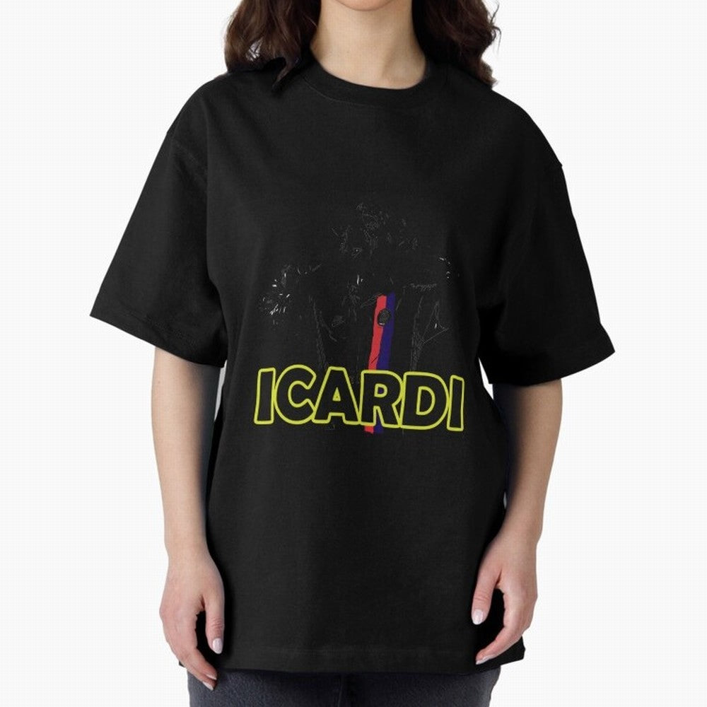 Icardi Essential T-Shirt Follow the Final Road of FIFA World Cup 2026 USA Canada Mexico Centered on Messi, Neymar and Mbappe, Brazil, Portugal and Argentina Energy, Retro Football Energy, Iconic Rivalries, Trophy Chase Drama and Stadium Atmosphere;