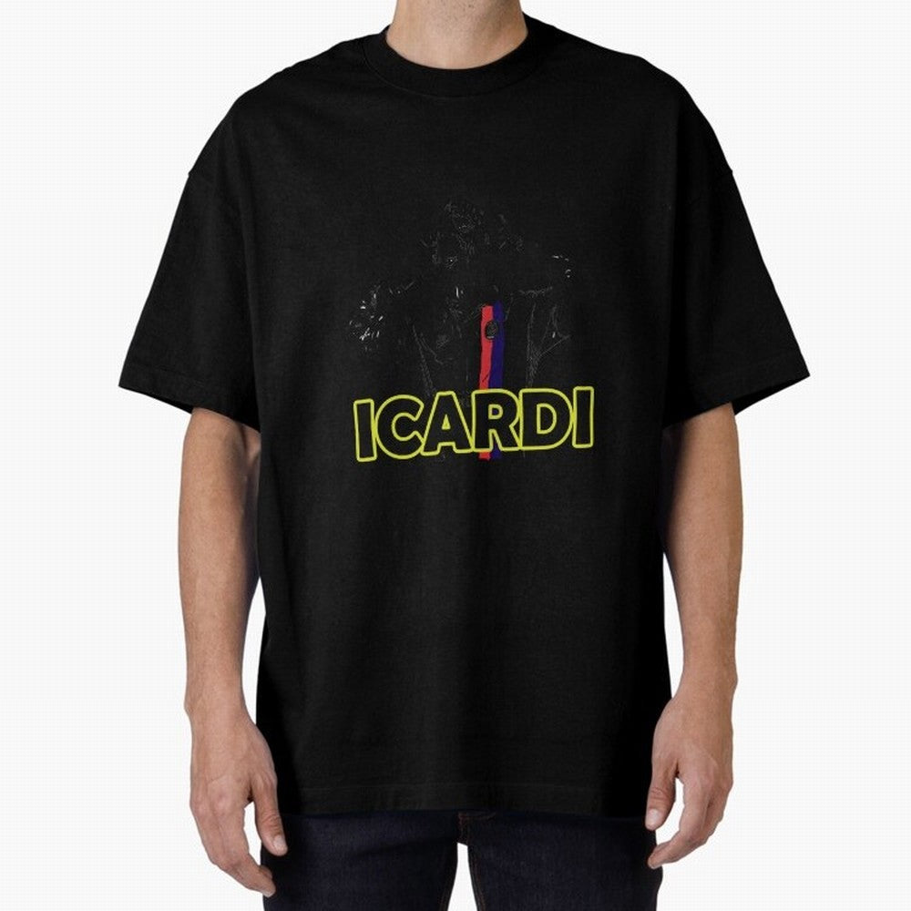 Icardi Essential T-Shirt Follow the Final Road of FIFA World Cup 2026 USA Canada Mexico Centered on Messi, Neymar and Mbappe, Brazil, Portugal and Argentina Energy, Retro Football Energy, Iconic Rivalries, Trophy Chase Drama and Stadium Atmosphere;