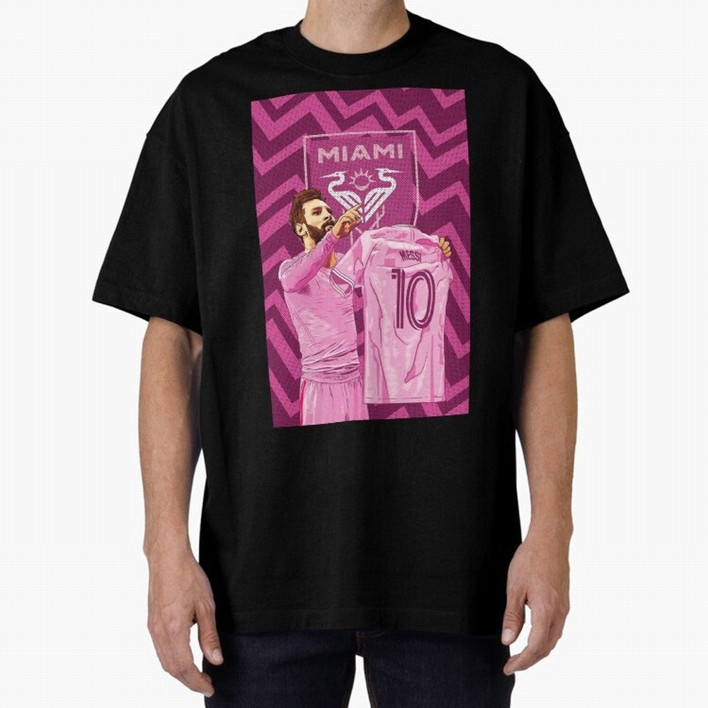 Messi in Inter Miami Classic T-Shirt Show Fan Pride Across the FIFA World Cup 2026 Group Stage Journey through Haaland and Mbappe Highlights, Argentina Pride, Match Day Excitement, Supporter Culture, Golden Goals and Global Football Passion; Ideal