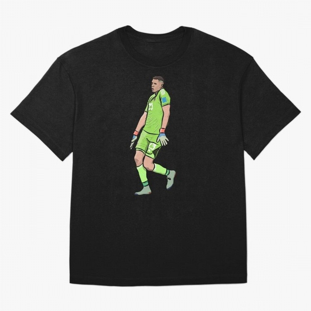 Emi Dibu Martinez Dance Celebration Classic T-Shirt Honor the Football Icons of Match Day Hype around FIFA World Cup 2026, Mbappe, England and Germany, Soccer Culture, Superstar Moments, National Team Dreams and Competitive Fire; Perfect for People