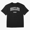 Barcelona (White Print) Essential T-Shirt Build Match Day Hype around FIFA World Cup 2026 USA Canada Mexico, CR7 and Messi, Portugal, Football Passion, Legendary Performances, Festival Vibes and Supporter Community; Ideal for Football Dads,