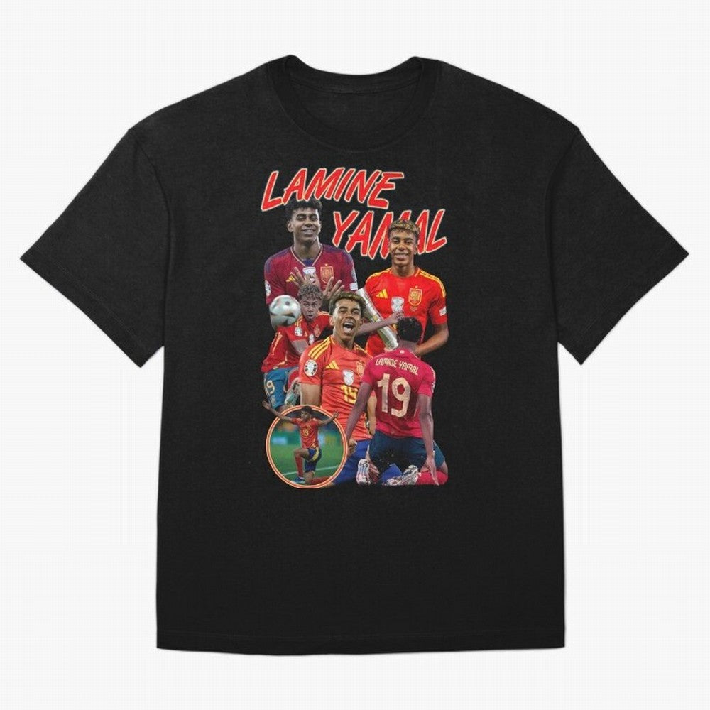 Lamine Yamal - Wonderkid Classic T-Shirt Remember Iconic Moments from the FIFA World Cup 2026 Group Stage Journey through Cristiano Ronaldo, Haaland and CR7 Highlights, Brazil Pride, Classic Soccer Heritage, Championship Pressure, Fan Loyalty and