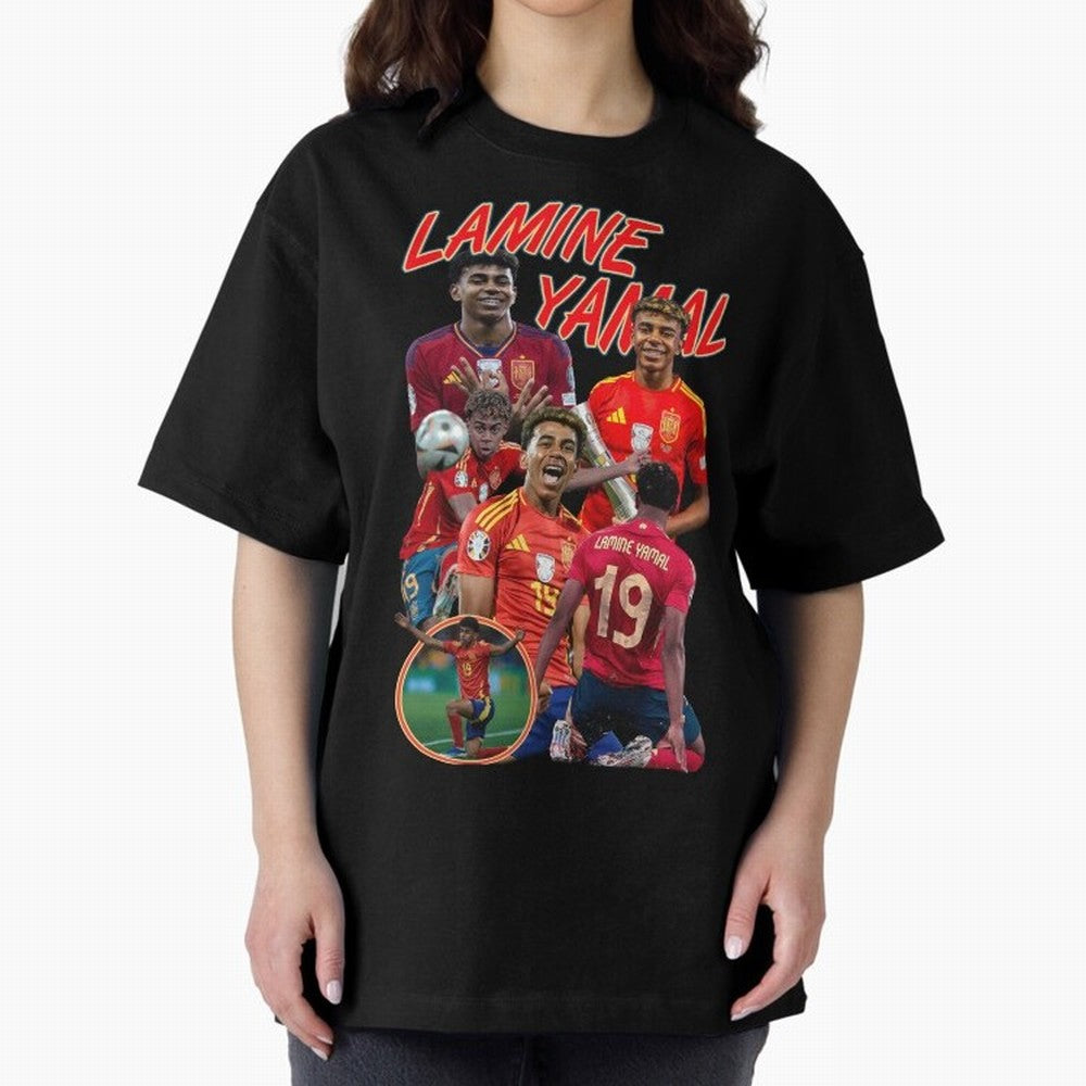 Lamine Yamal - Wonderkid Classic T-Shirt Remember Iconic Moments from the FIFA World Cup 2026 Group Stage Journey through Cristiano Ronaldo, Haaland and CR7 Highlights, Brazil Pride, Classic Soccer Heritage, Championship Pressure, Fan Loyalty and