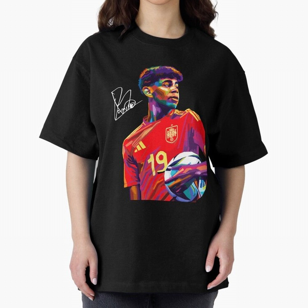 Lamine Yamal Wpap Art Classic T-Shirt Feel Match Day Hype around FIFA World Cup 2026 Group Stage, Cristiano Ronaldo, England and Germany, Stadium Memories, Football Loyalty, International Chants and Championship Tradition; Great for Supporters Who