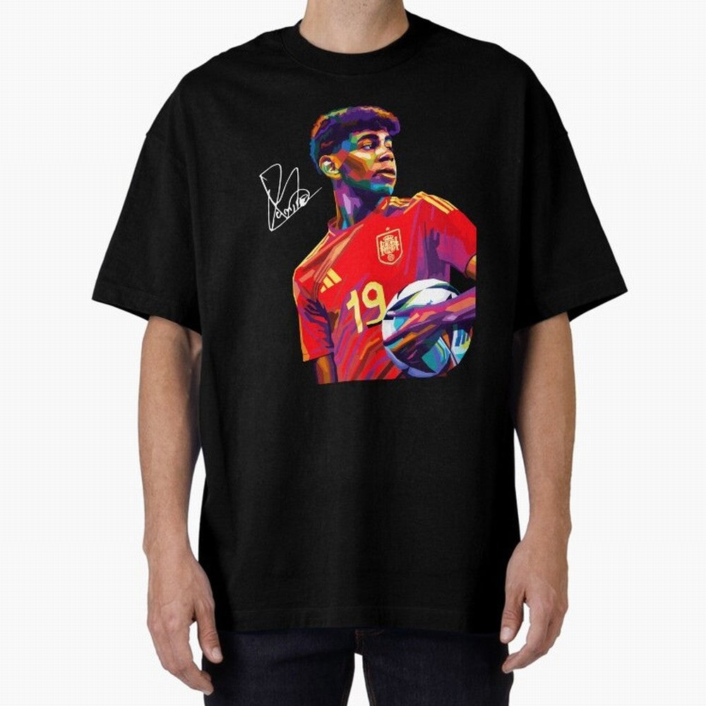 Lamine Yamal Wpap Art Classic T-Shirt Feel Match Day Hype around FIFA World Cup 2026 Group Stage, Cristiano Ronaldo, England and Germany, Stadium Memories, Football Loyalty, International Chants and Championship Tradition; Great for Supporters Who