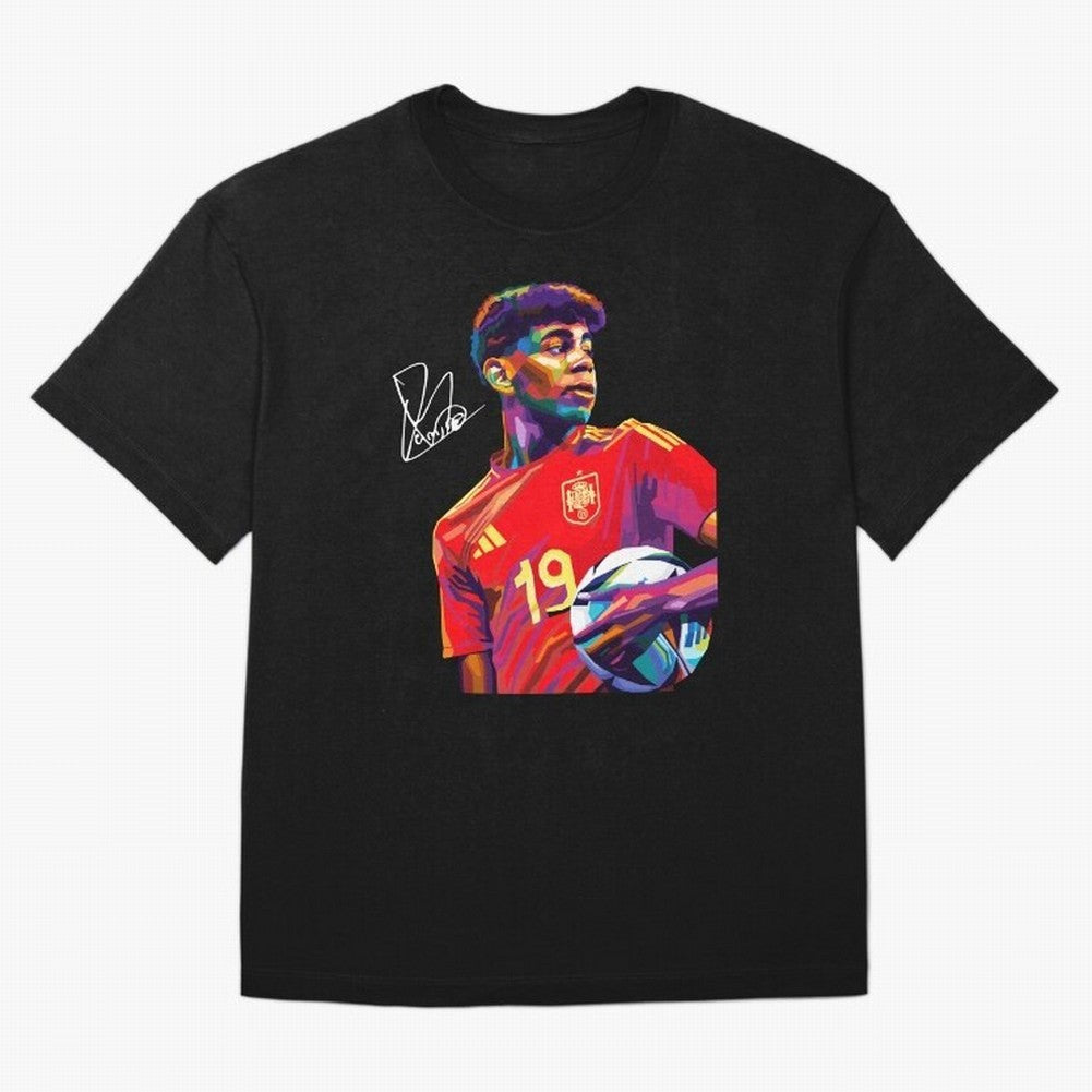 Lamine Yamal Wpap Art Classic T-Shirt Feel Match Day Hype around FIFA World Cup 2026 Group Stage, Cristiano Ronaldo, England and Germany, Stadium Memories, Football Loyalty, International Chants and Championship Tradition; Great for Supporters Who