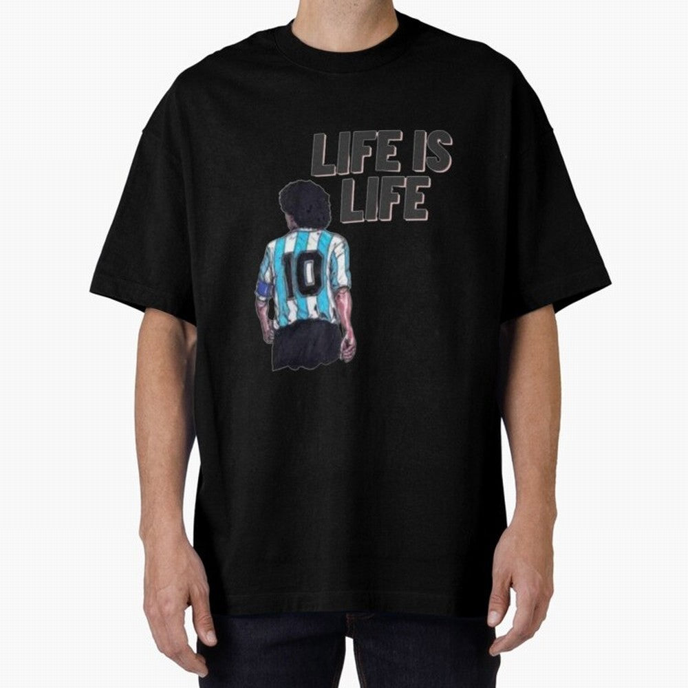 Life Is Life Classic T-Shirt Keep Football History Alive during Match Day Hype around FIFA World Cup 2026, Cristiano Ronaldo, Brazil, Supporter Pride, Iconic Celebrations, Legendary Names and Global Match Day Energy; Perfect for People Who Love