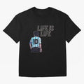 Life Is Life Classic T-Shirt Keep Football History Alive during Match Day Hype around FIFA World Cup 2026, Cristiano Ronaldo, Brazil, Supporter Pride, Iconic Celebrations, Legendary Names and Global Match Day Energy; Perfect for People Who Love