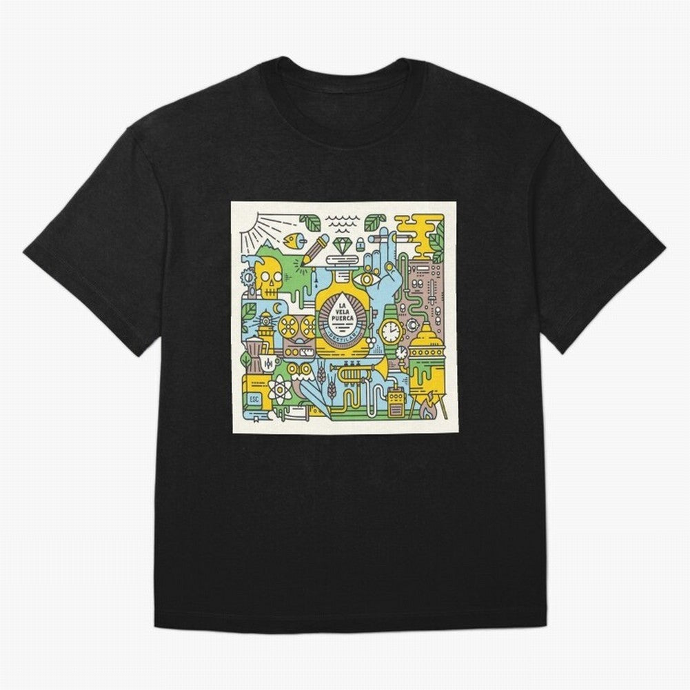 LA VELA PUERCA ROCK Oversized T-Shirt Celebrate the Road through FIFA World Cup 2026 Spirit, Celebrating England, France and Netherlands, Haaland, Football History, Final Match Energy, Crowd Noise and Once in a Lifetime Moments; Ideal for Fans Who