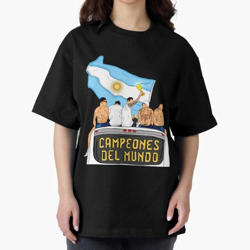 vamo vamo campeones Essential T-Shirt Relive Legendary Nights from FIFA World Cup 2026 USA Canada Mexico Spirit, Driven by Argentina and Brazil, Messi and Cristiano Ronaldo, Champion Mindset, Group Stage Buzz, Knockout Tension and Passionate Fan