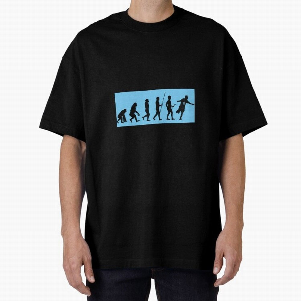 Messi Soccer Evolution Classic T-Shirt Bring Bold Fan Energy to Global Football Passion for FIFA World Cup 2026 Group Stage, Inspired by Neymar, Haaland and Cristiano Ronaldo, England, Worldwide Fan Energy, Dramatic Goals, Stadium Lights and