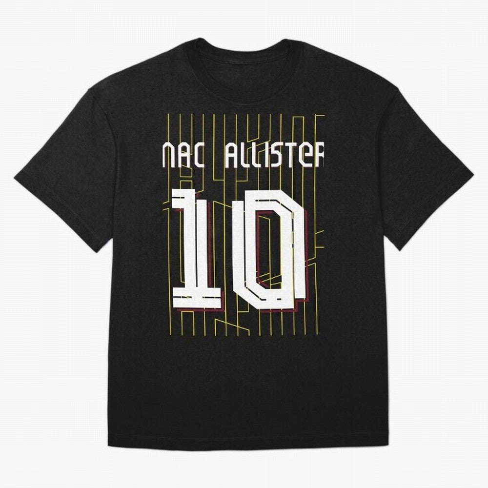 Alexis Mac Allister 10 Liverpool Home Jersey 24/25 Classic T-Shirt Represent Football Lovers during the FIFA World Cup 2026 Journey through Messi and Cristiano Ronaldo Highlights, France and Portugal Pride, Football Festival Excitement, Trophy