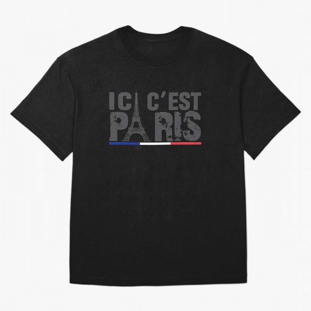 ici c'est paris Essential T-Shirt Celebrate the Stars of FIFA World Cup 2026 Spirit, Connected to Brazil, Mbappe and Neymar, Football Festival Excitement, Trophy Ambitions, Country Rivalries and Star Player Buzz; Created for Match Day Parties,