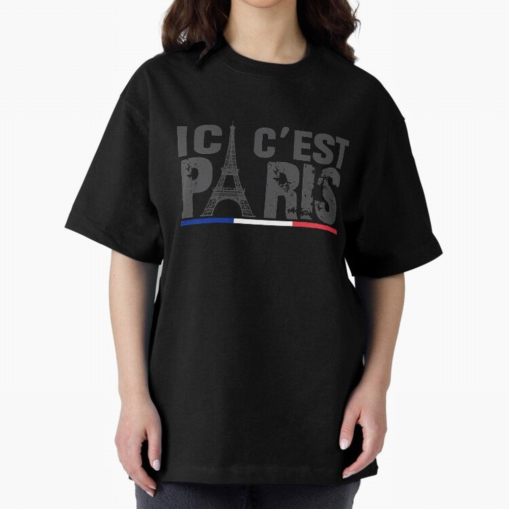 ici c'est paris Essential T-Shirt Celebrate the Stars of FIFA World Cup 2026 Spirit, Connected to Brazil, Mbappe and Neymar, Football Festival Excitement, Trophy Ambitions, Country Rivalries and Star Player Buzz; Created for Match Day Parties,