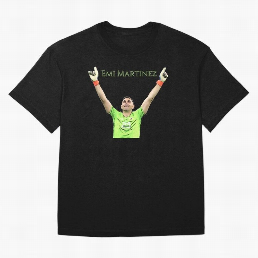 Emi Martinez Classic T-Shirt Make Memories around the FIFA World Cup 2026 Journey through Cristiano Ronaldo Highlights, France Pride, Goal Celebration Energy, Supporter Heritage, Football Icons and Worldwide Tournament Joy; Built for Supporters