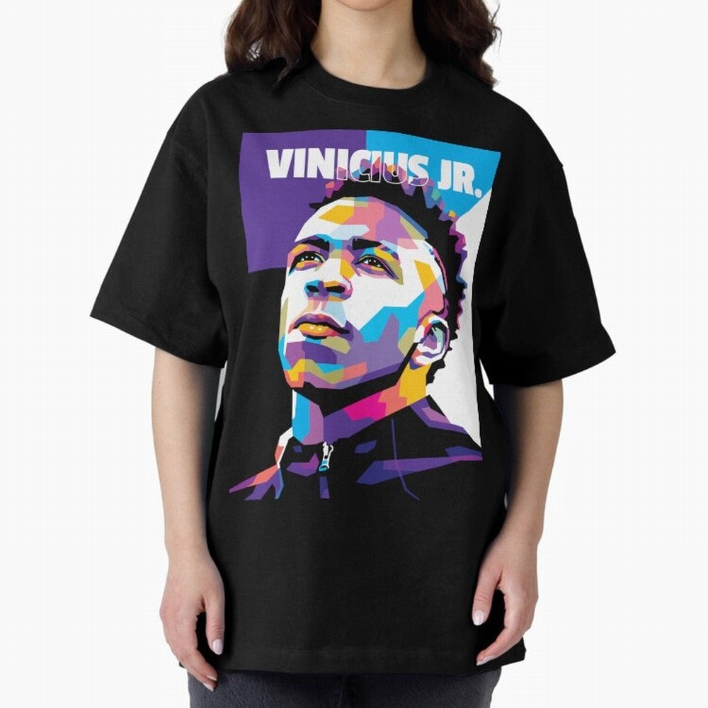 Vinicius Jr. in WPAP Style Essential T-Shirt Bring Legendary Rivalry Energy to the FIFA World Cup 2026 Journey through CR7 and Messi Highlights, France Pride, Fan Favorite Moments, National Team Passion, Big Match Drama and Soccer History; Perfect