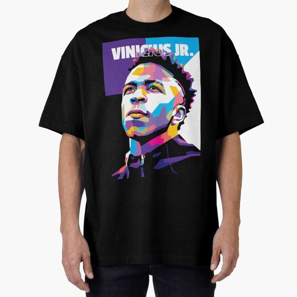 Vinicius Jr. in WPAP Style Essential T-Shirt Bring Legendary Rivalry Energy to the FIFA World Cup 2026 Journey through CR7 and Messi Highlights, France Pride, Fan Favorite Moments, National Team Passion, Big Match Drama and Soccer History; Perfect