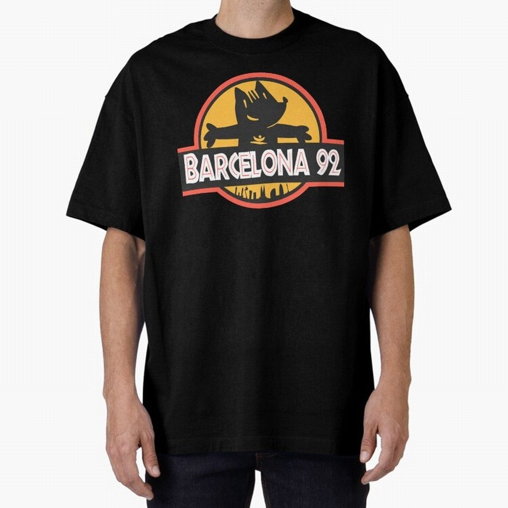 Barcelona 92 Classic T-Shirt Feel FIFA World Cup 2026 for Fans of Cristiano Ronaldo, Haaland and CR7 and Argentina, Bringing Football History, Final Match Energy, Crowd Noise and Once in a Lifetime Moments; Great for Supporters Who Love Legendary