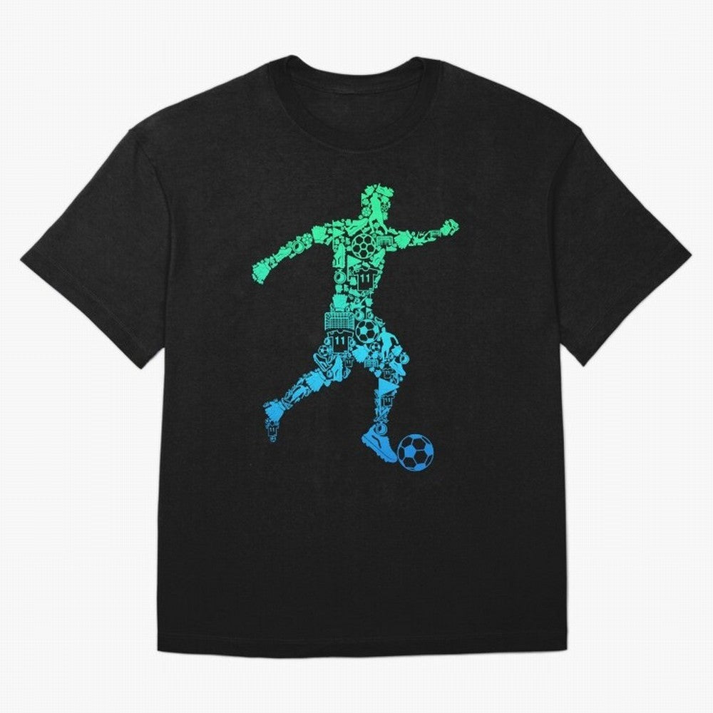 soccer soccer player boys kids Oversized T-Shirt Bring a Vintage Feel to FIFA World Cup 2026 USA Canada Mexico Driven by Mbappe and Neymar, Argentina, France and Brazil Energy, Global Supporter Spirit, Legendary Goals, National Colors and