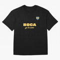 BOCA JUNIORS I LOVE YOU Fitted V-Neck T-Shirt Celebrate Football Dreams Across Match Day Hype around FIFA World Cup 2026 USA Canada Mexico, Mbappe and Neymar, France, Fan Favorite Moments, National Team Passion, Big Match Drama and Soccer History;