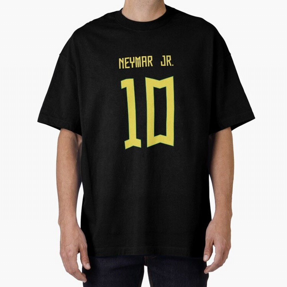 Neymar Jr Brazil Away Jersey 2023 Classic T-Shirt Join the Countdown to FIFA World Cup 2026 Spirit, Made for Portugal, Spain and Germany, Neymar, Haaland and Cristiano Ronaldo, Sports Nostalgia, International Competition, Famous Players and