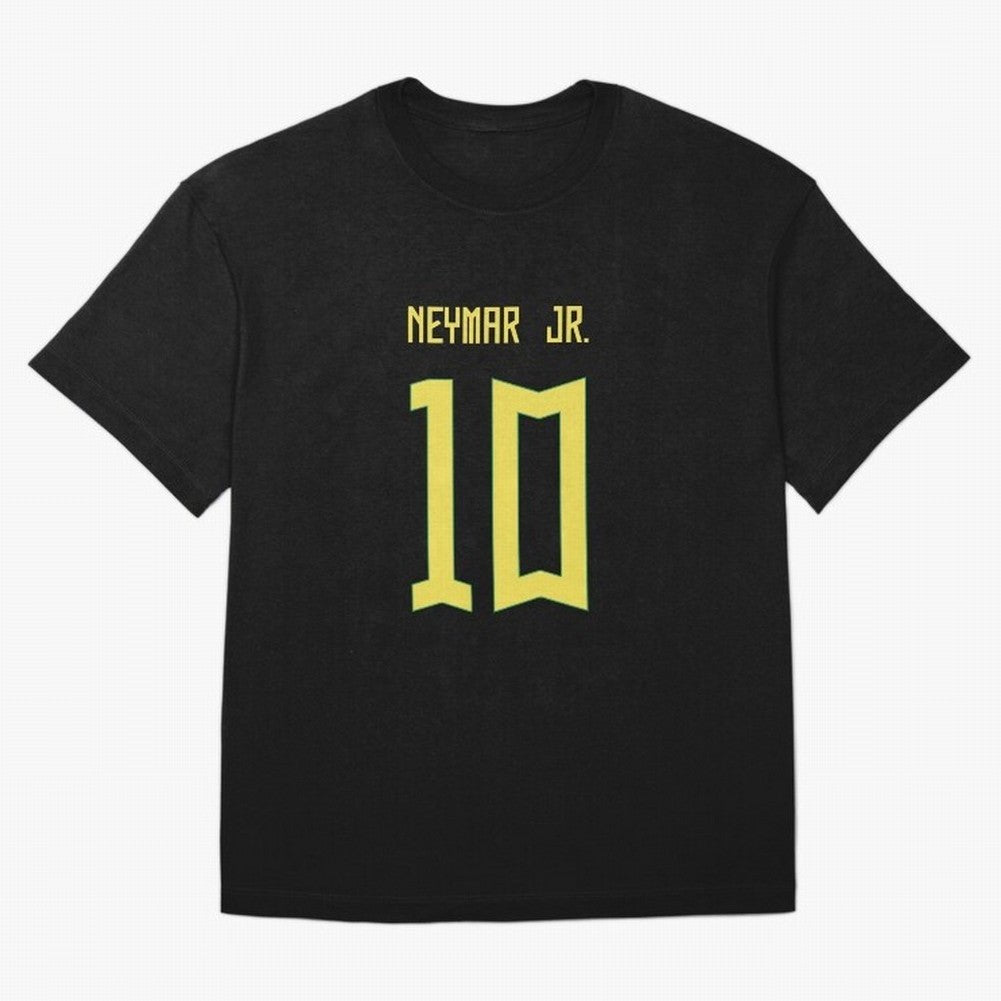 Neymar Jr Brazil Away Jersey 2023 Classic T-Shirt Join the Countdown to FIFA World Cup 2026 Spirit, Made for Portugal, Spain and Germany, Neymar, Haaland and Cristiano Ronaldo, Sports Nostalgia, International Competition, Famous Players and