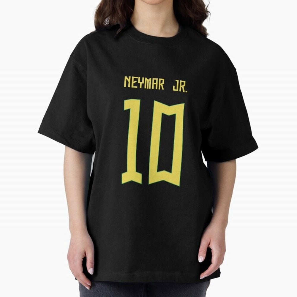 Neymar Jr Brazil Away Jersey 2023 Classic T-Shirt Join the Countdown to FIFA World Cup 2026 Spirit, Made for Portugal, Spain and Germany, Neymar, Haaland and Cristiano Ronaldo, Sports Nostalgia, International Competition, Famous Players and