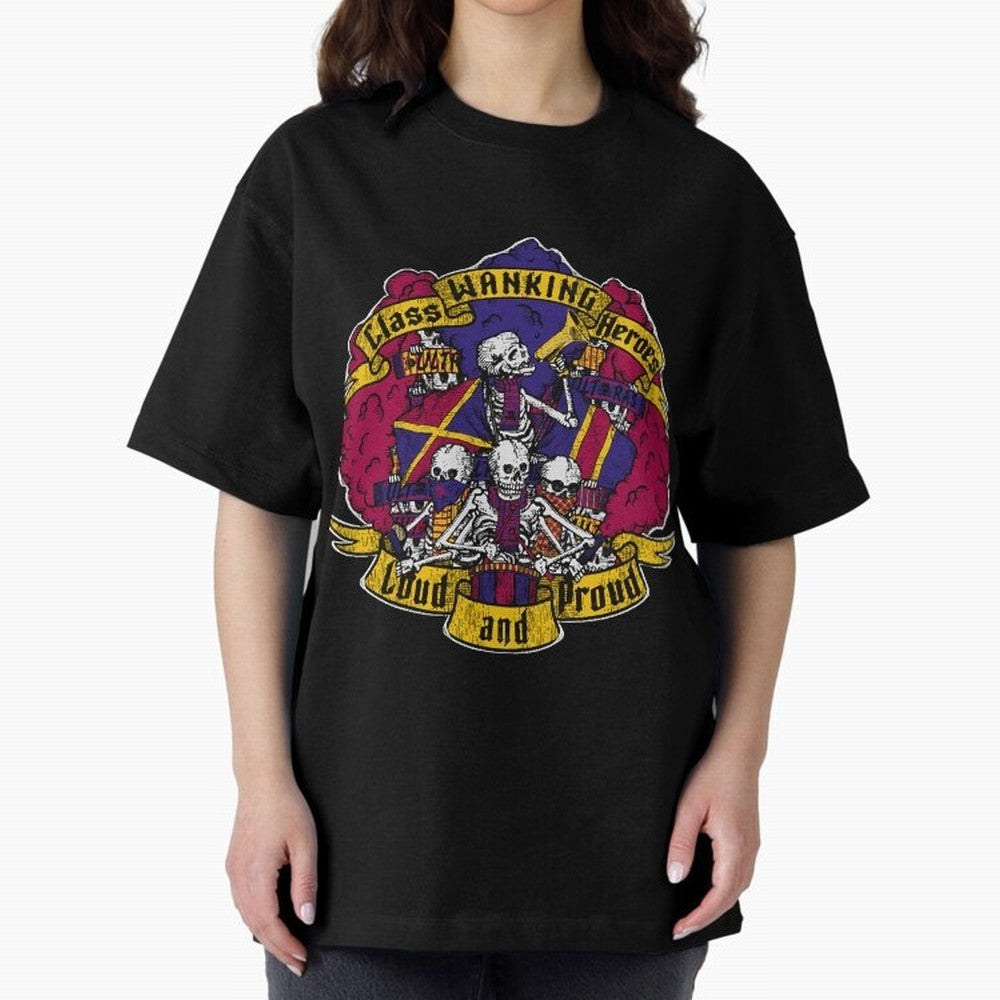 LOUD AND PROUD! (blaugrana edition) ULTRAS Classic T-Shirt Show Your Tournament Heart for FIFA World Cup 2026 Group Stage with CR7 and Messi, Argentina, France and Brazil Energy, Championship Spirit, Famous Goals, Roaring Crowds and International
