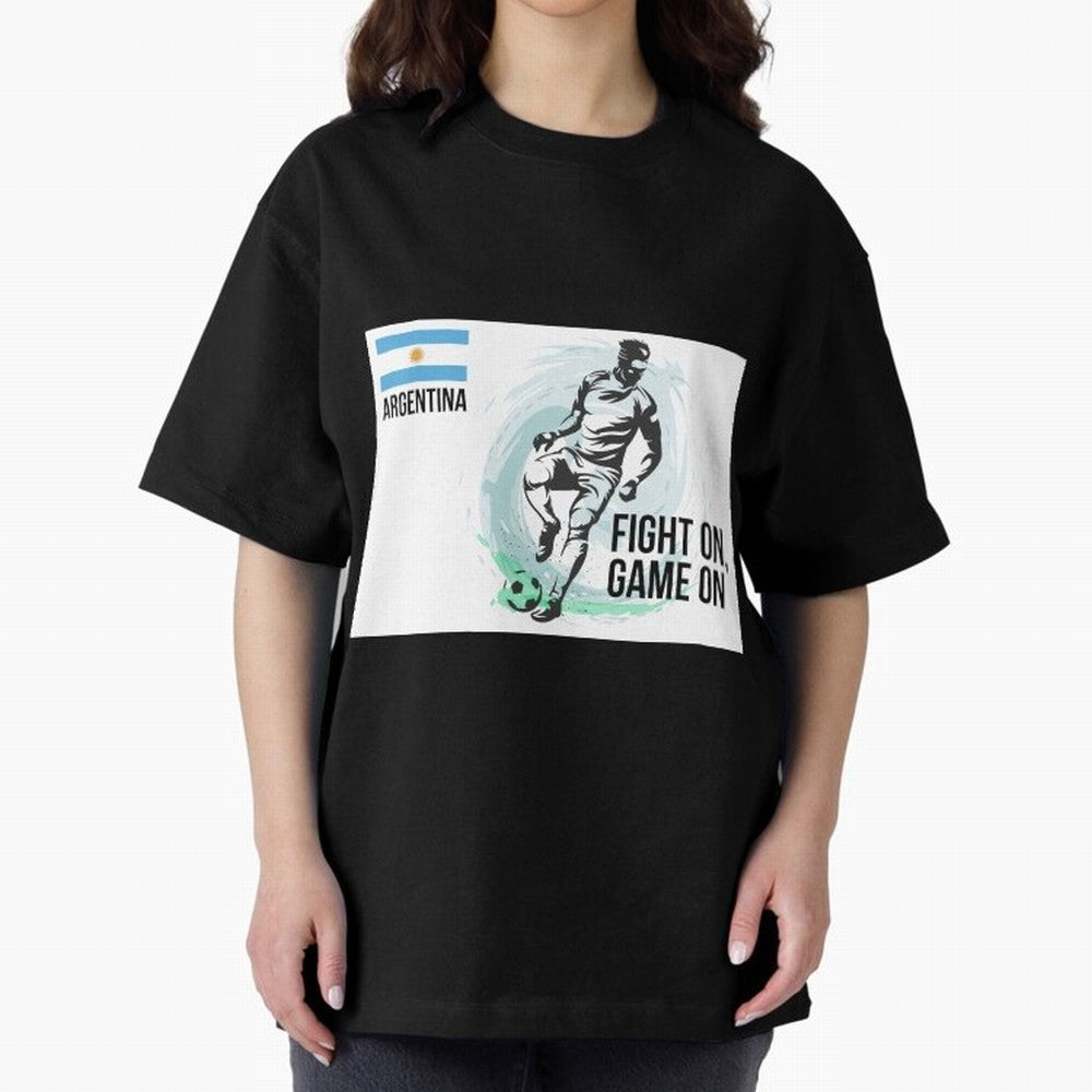 Argentinian Football Player Playing Football - Football Classic T-Shirt Show Your Tournament Heart for FIFA World Cup 2026 Driven by Cristiano Ronaldo, Haaland and CR7, Spain and Netherlands Energy, Classic Soccer Heritage, Championship Pressure,