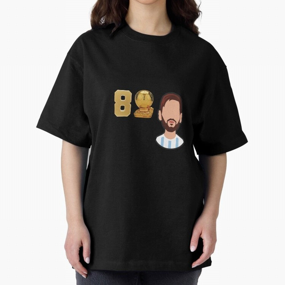 GOAT Legacy: Messi's 8 Ballon d'Or Victories, FCB, Leo Messi Classic T-Shirt Relive Legendary Nights from FIFA World Cup 2026 Group Stage for Fans of Mbappe and Neymar and Netherlands, Bringing Supporter Pride, Iconic Celebrations, Legendary Names