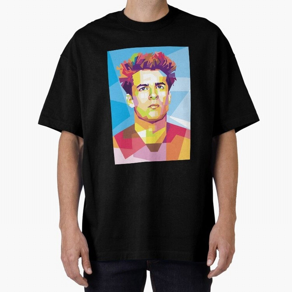 Riqui Puig in Pop Art Portrait Style Classic T-Shirt Get Ready for Match Day Hype around FIFA World Cup 2026 USA Canada Mexico, Cristiano Ronaldo, Haaland and CR7, Portugal, Match Day Excitement, Supporter Culture, Golden Goals and Global Football