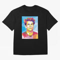 Riqui Puig in Pop Art Portrait Style Classic T-Shirt Get Ready for Match Day Hype around FIFA World Cup 2026 USA Canada Mexico, Cristiano Ronaldo, Haaland and CR7, Portugal, Match Day Excitement, Supporter Culture, Golden Goals and Global Football