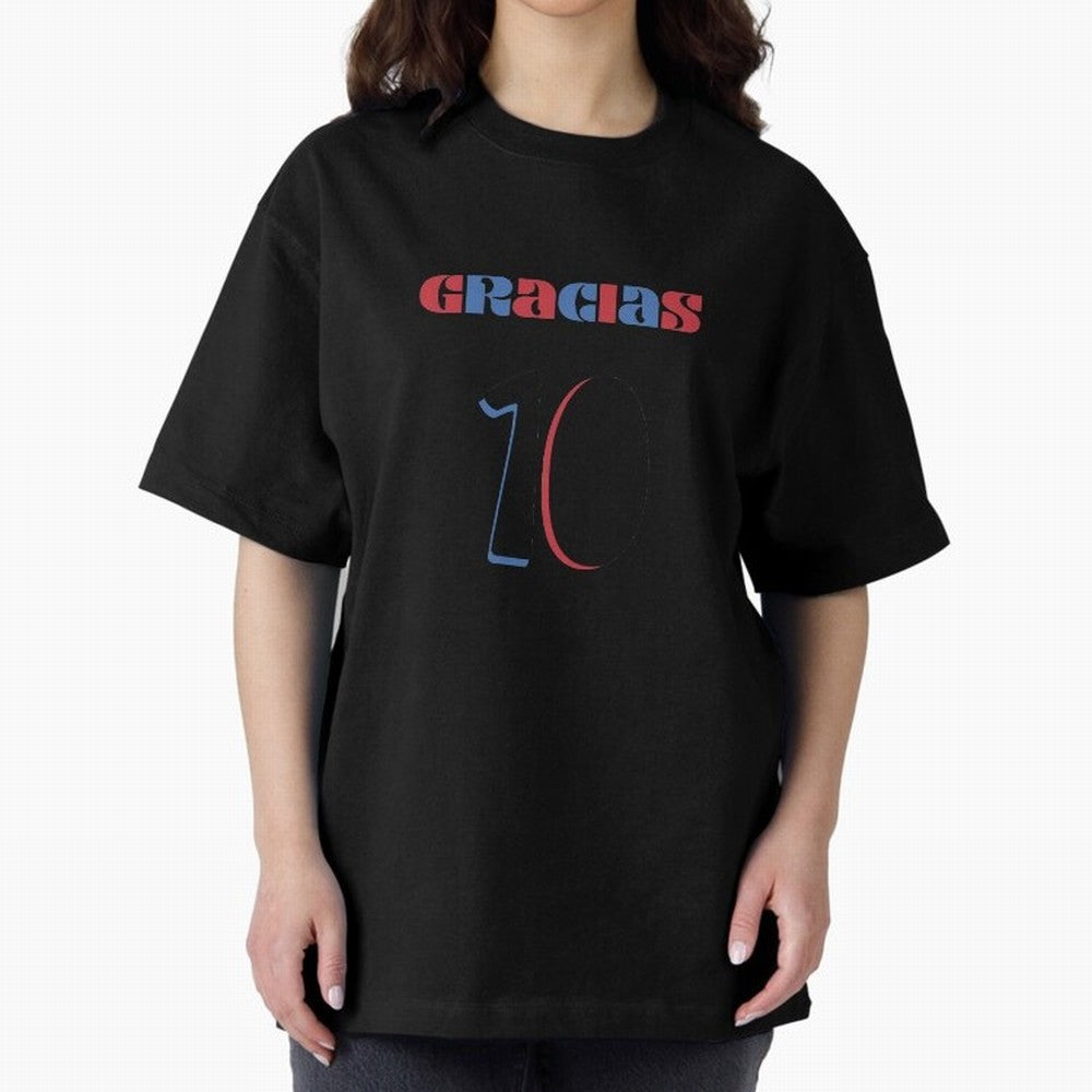 GRACIAS MESSI Essential T-shirt Premium T-Shirt Capture Global Football Passion for FIFA World Cup 2026, Made for Mbappe and Neymar, Spain, Tournament Hype, Historic Matchups, Family Viewing Parties and Global Sports Pride; Great for Supporters Who