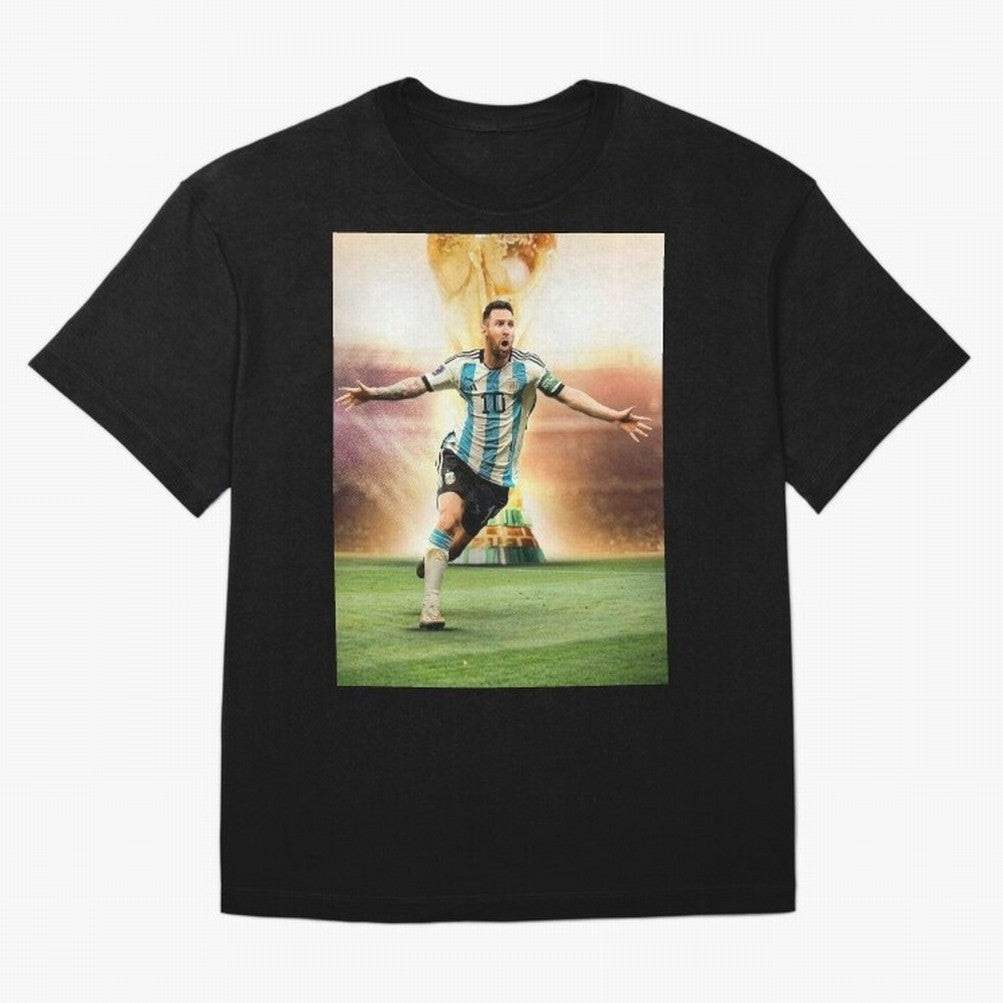 Messi Graphic T-Shirt Cheer through Every Moment of the FIFA World Cup 2026 Journey through Haaland and Mbappe Highlights, England and Germany Pride, Vintage Soccer Flavor, Modern Football Stars, National Flags and Final Night Emotion; Built for