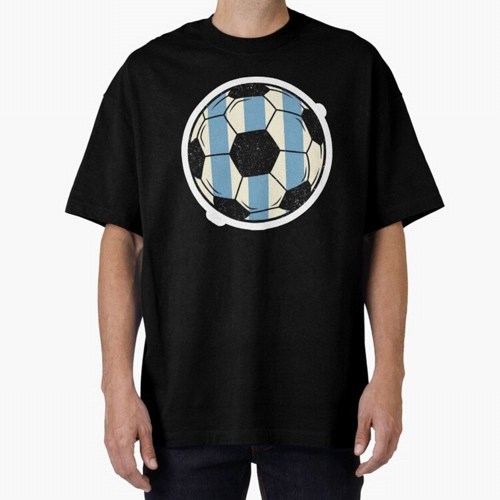 Soccer ball sticker || Buenos Aires Vibes Premium T-Shirt Celebrate Rivalries and Pride in the FIFA World Cup 2026 Journey through Mbappe Highlights, England Pride, Football Festival Excitement, Trophy Ambitions, Country Rivalries and Star Player