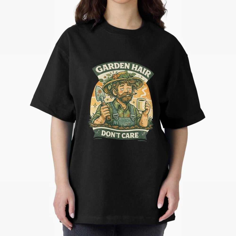 Garden Hair Don't Care - Funny Retro Gardener for Men Classic T-Shirt Bring Retro Soccer Energy to FIFA World Cup 2026 Spirit, Highlighting Spain, CR7, Stadium Chants, National Pride, Trophy Dreams and Unforgettable Football Memories; Made for