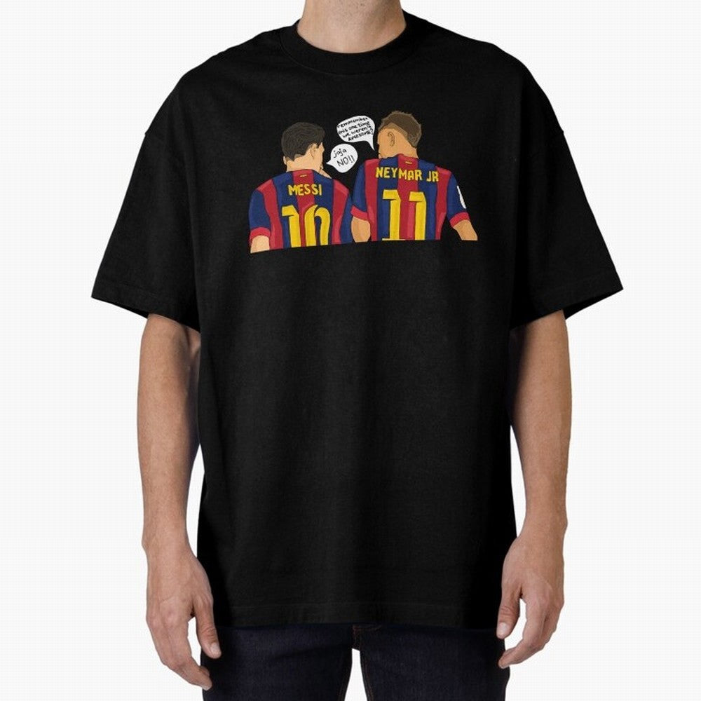 Messi Neymar fcbarcelona Classic T-Shirt Experience the Global Stage of FIFA World Cup 2026 Group Stage Driven by Messi and Cristiano Ronaldo, France and Portugal Energy, Football Passion, Legendary Performances, Festival Vibes and Supporter