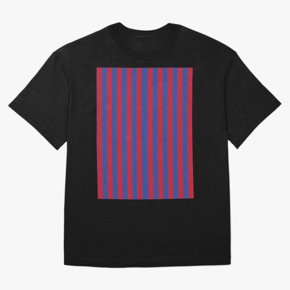 Red and blue stripes sports pattern Graphic T-Shirt Bring Global Football Passion for FIFA World Cup 2026 Group Stage, Driven by Neymar, Argentina and Brazil, Global Supporter Spirit, Legendary Goals, National Colors and Tournament Celebration;