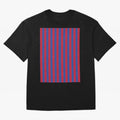 Red and blue stripes sports pattern Graphic T-Shirt Bring Global Football Passion for FIFA World Cup 2026 Group Stage, Driven by Neymar, Argentina and Brazil, Global Supporter Spirit, Legendary Goals, National Colors and Tournament Celebration;