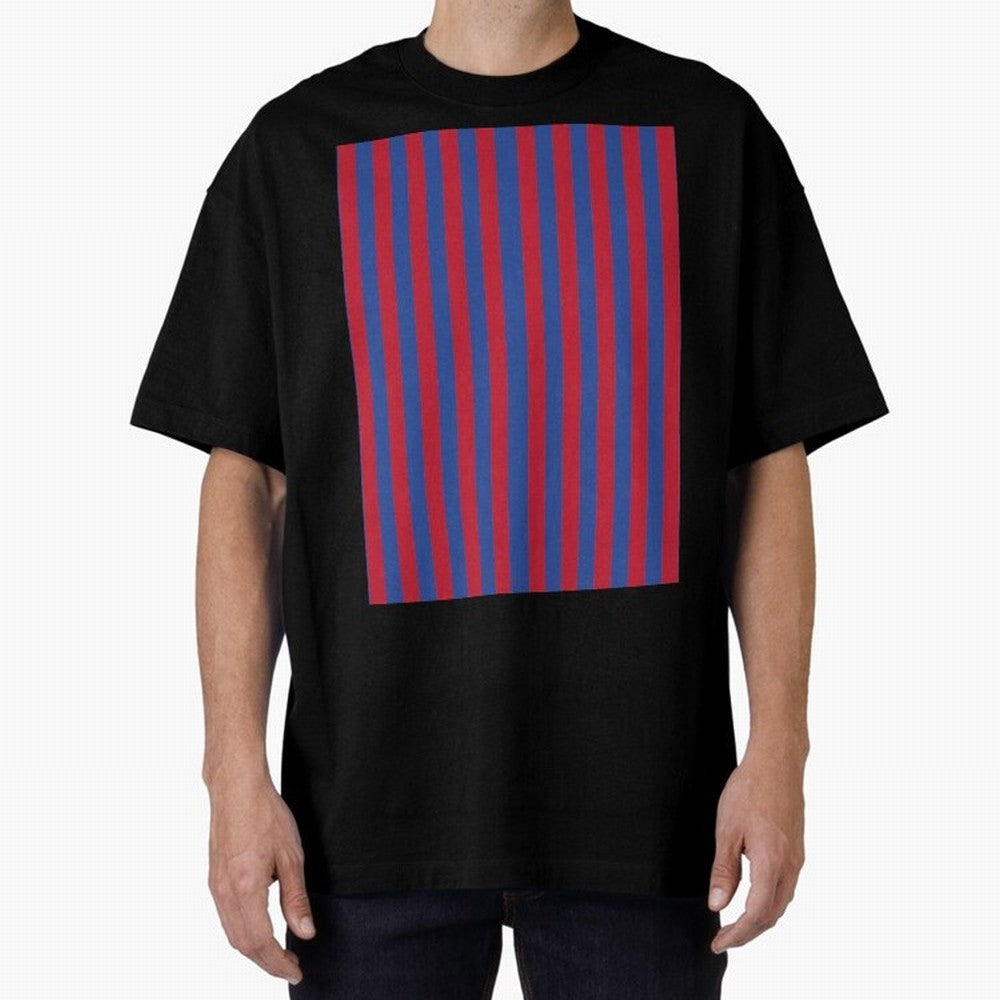 Red and blue stripes sports pattern Graphic T-Shirt Bring Global Football Passion for FIFA World Cup 2026 Group Stage, Driven by Neymar, Argentina and Brazil, Global Supporter Spirit, Legendary Goals, National Colors and Tournament Celebration;