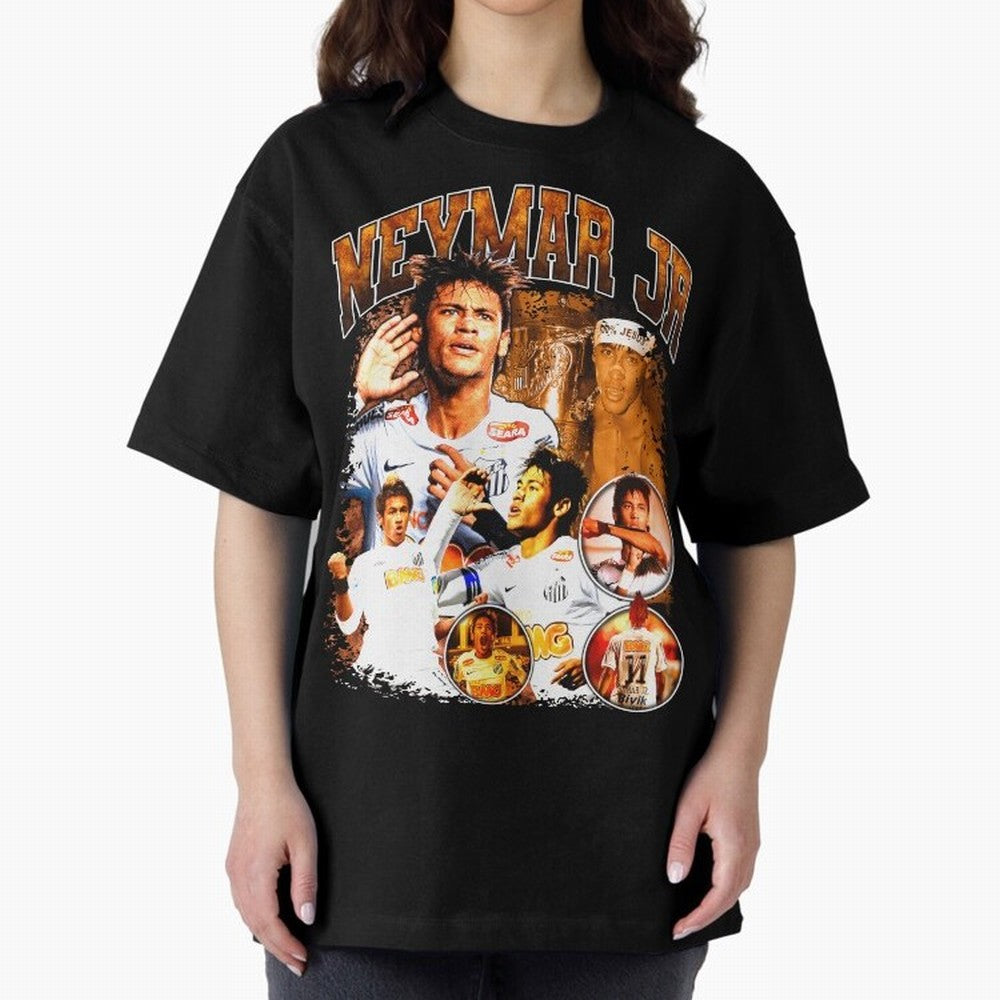Neymar Jr Santos Vintage Retro Design Essential T-Shirt Remember Match Day Hype around FIFA World Cup 2026 USA Canada Mexico, Neymar, Argentina, Game Day Rituals, Football Legends, Country Pride and the Road to the Final; Built for Supporters