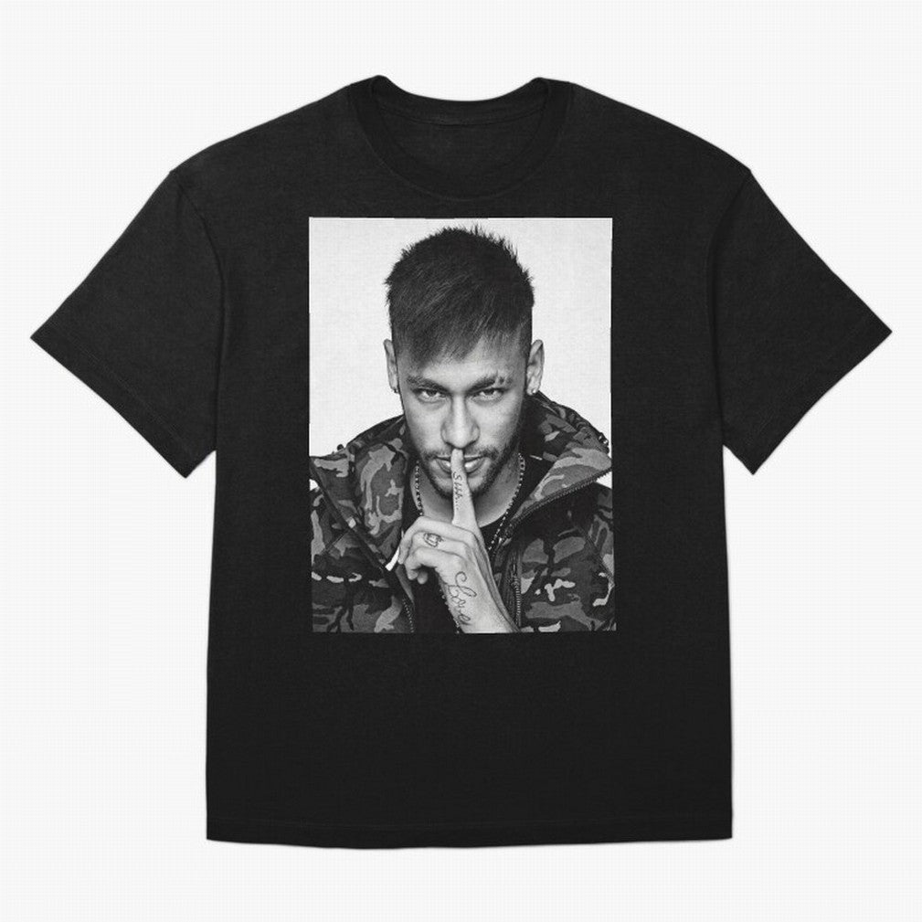 Neymar Art Oversized T-Shirt Treasure FIFA World Cup 2026 USA Canada Mexico Spirit, Centered on England, Messi, Champion Mindset, Group Stage Buzz, Knockout Tension and Passionate Fan Culture; Ideal for Fans Who Follow Messi, Cristiano Ronaldo,